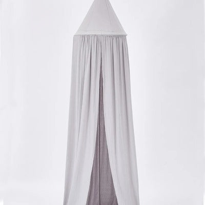 ciel de lit enfant protecteur gris