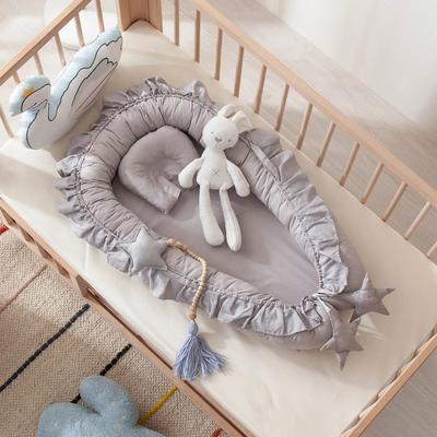 cocon pour bebe nidou gris pliable
