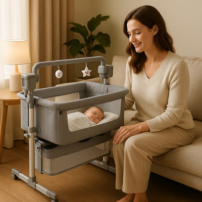 cododo bebe gris maman avec bébé