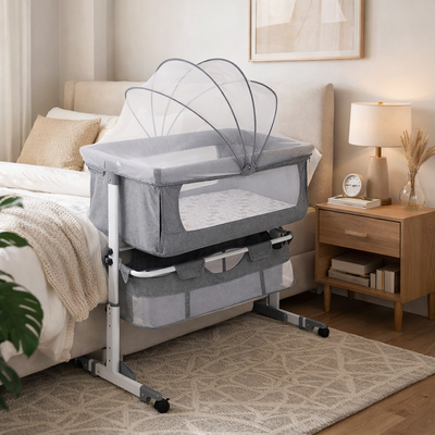 cododo gris unisexe gris dans chambre de parent