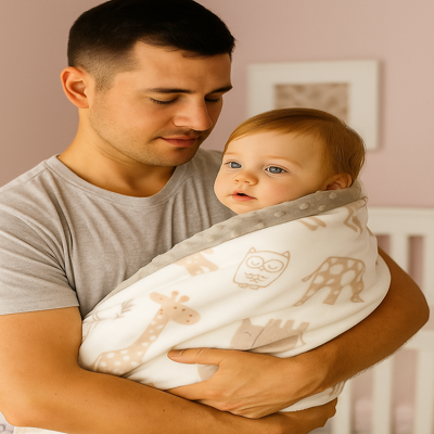 COUVERTURE BÉBÉ | FAUNA - BABYSTORE - BKAM