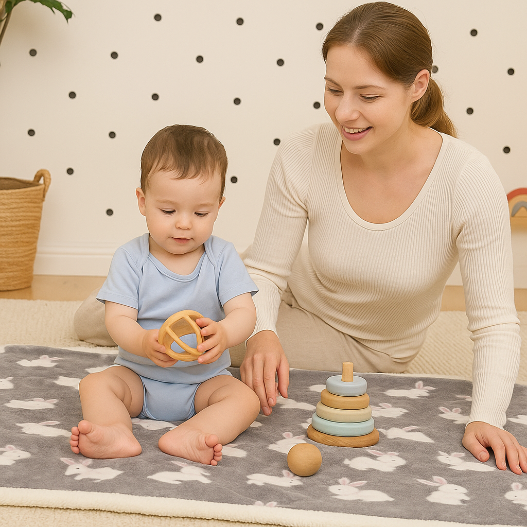 COUVERTURE BÉBÉ | FLANELLE - BABYSTORE - BKAM