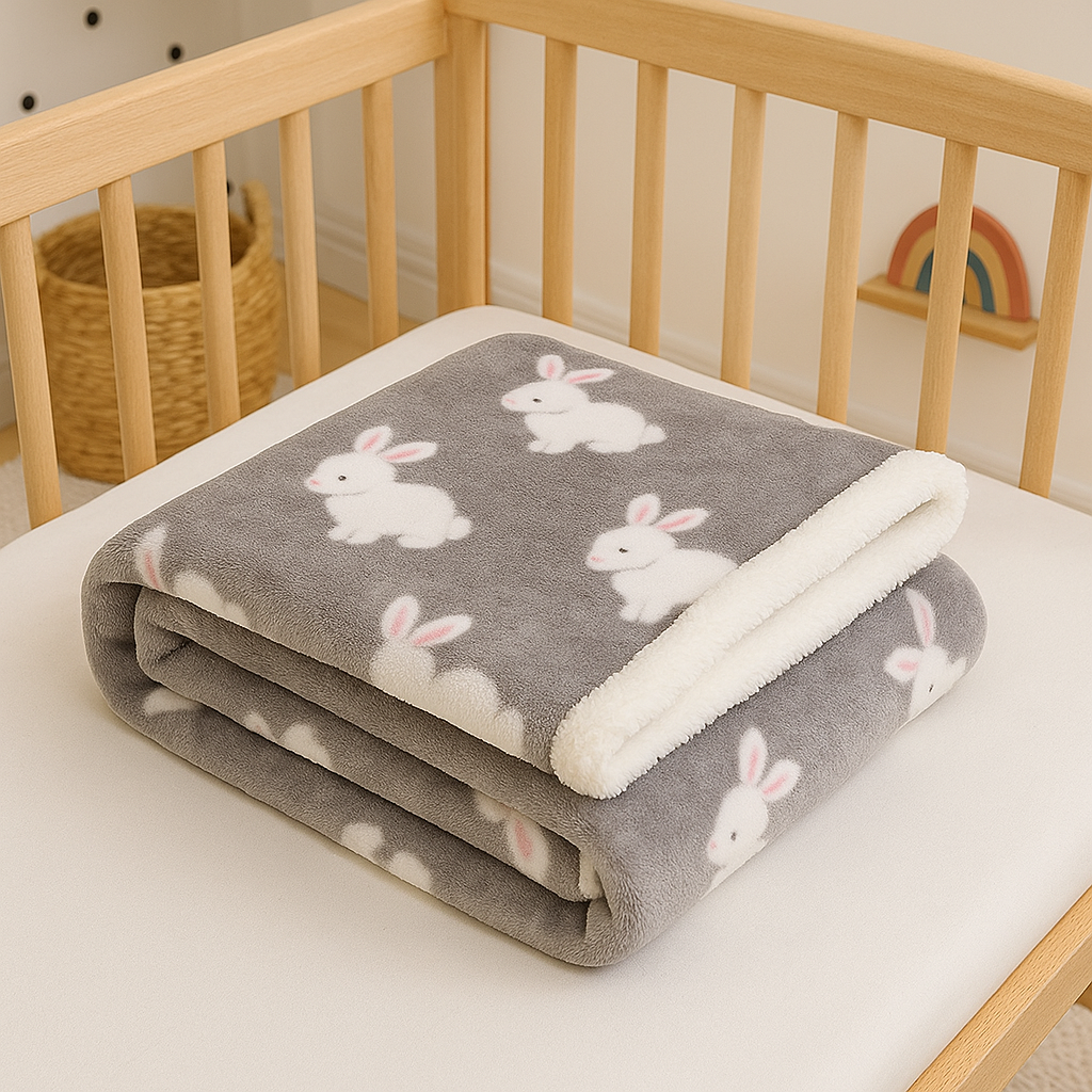 COUVERTURE BÉBÉ | FLANELLE - BABYSTORE - BKAM