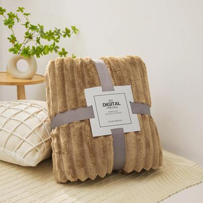couverture bebe polaire moelleuse kaki apaisante