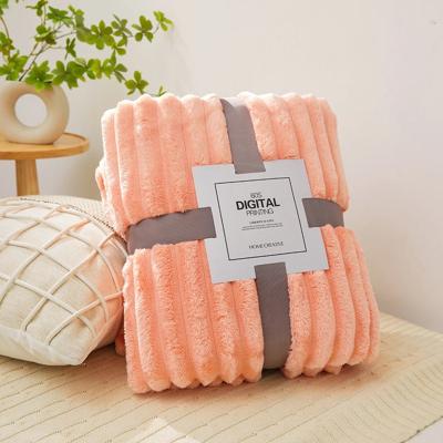 couverture bebe polaire moelleuse rose protectrice