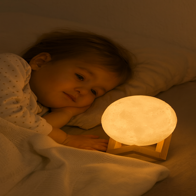 lampe veilleuse bebe atmosphÚre blanc chaud enfant couché