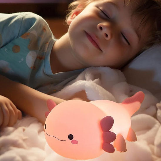 meilleure veilleuse bebe axolotl enfant enfant endormi