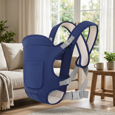 porte bébé multifonctionnel bleu marine