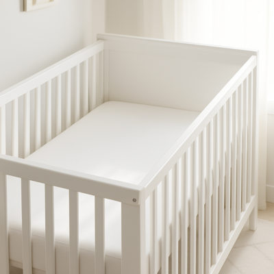 tour de lit bebe cygne enchante blanc doux impressionnant