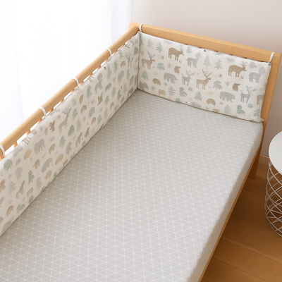 tour de lit pour bebe original avec drap doux