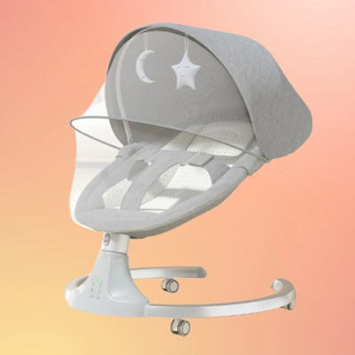 transat bebe haut gris