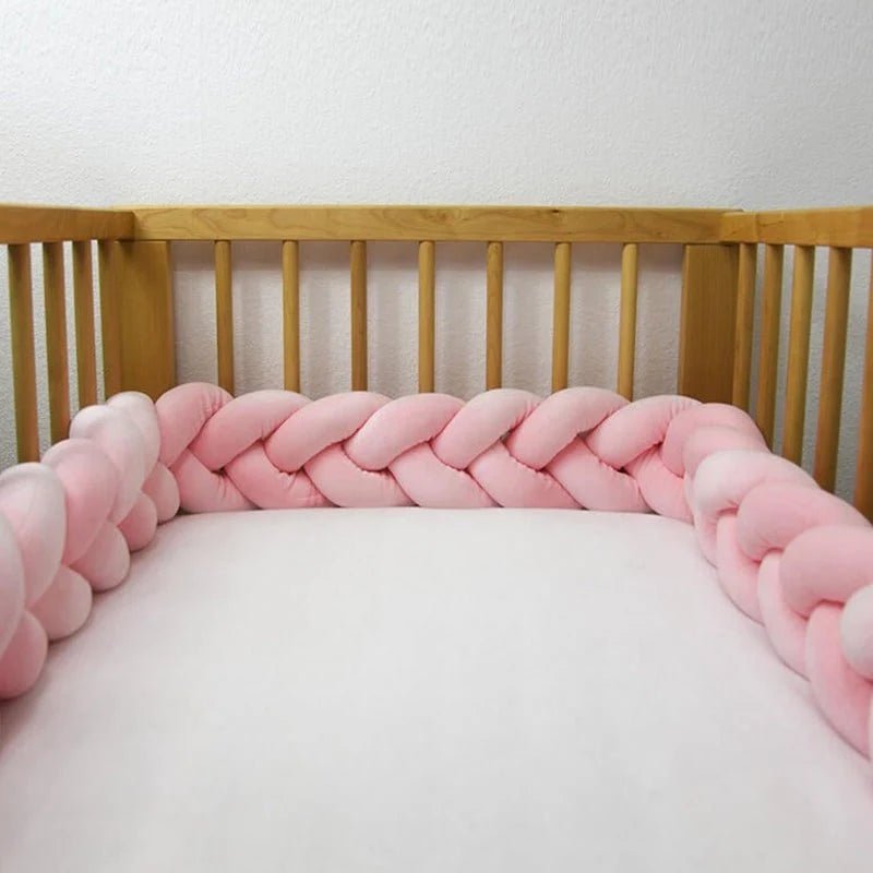 TRESSE DE LIT BÉBÉ | ROSE - BABYSTORE - BKAM