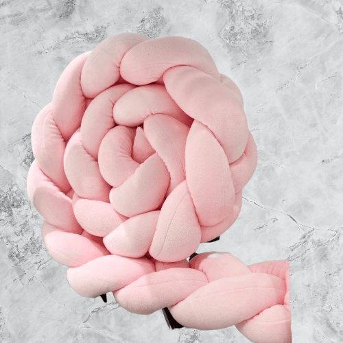 TRESSE DE LIT BÉBÉ | ROSE - BABYSTORE - BKAM