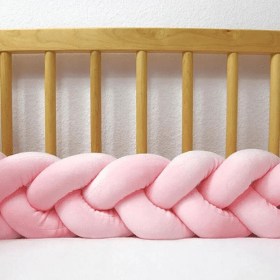TRESSE DE LIT BÉBÉ | ROSE - BABYSTORE - BKAM