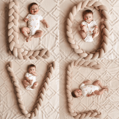 TRESSE DE LIT | BEIGE - BABYSTORE - BKAM