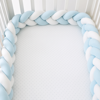 TRESSE DE LIT | BLEU ET BLANC - BABYSTORE - BKAM
