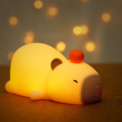 veilleuse bébé capybara a