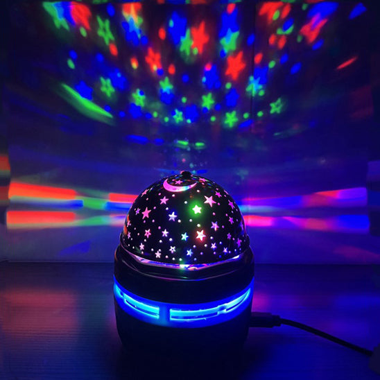 veilleuse bébé projection plafond ciel étoile lumineuse