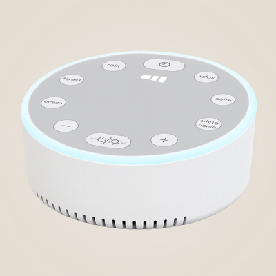 veilleuse bruit blanc relaxant circulaire