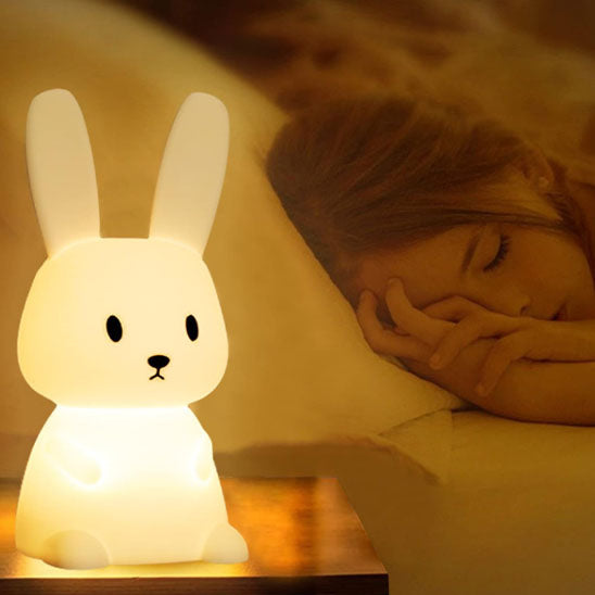 veilleuse lapin anti anxiété lapin relaxant