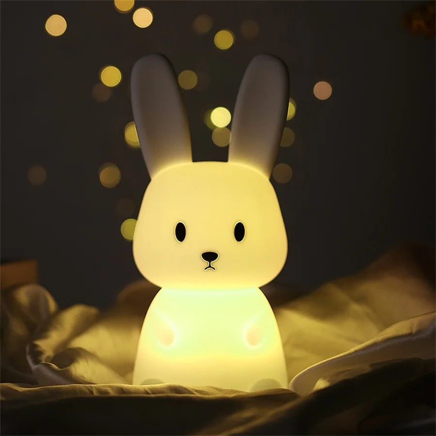 veilleuse lapin anti anxiété lapin relaxant adorable