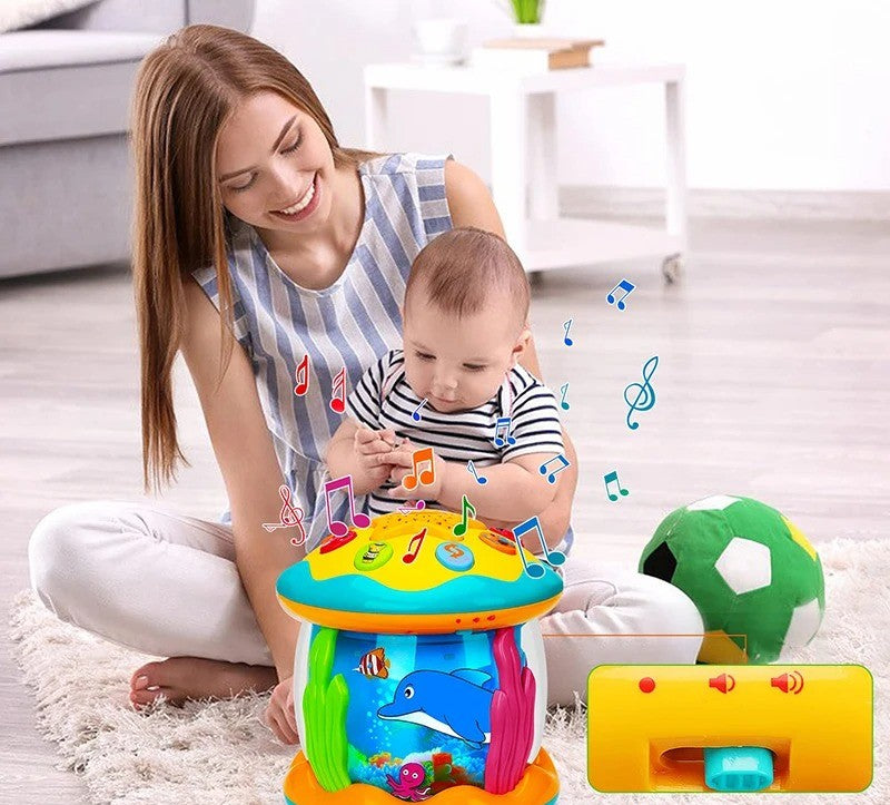 veilleuse projection bebe océanique maman avec son enfant