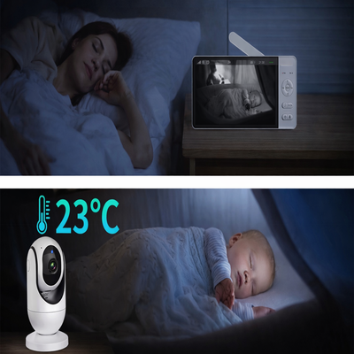 babymoov babyphone sans wifi bébé dort