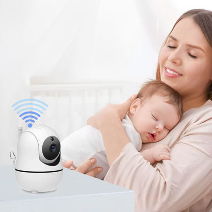 babyphone babymoov deux caméras européen enfant avec maman