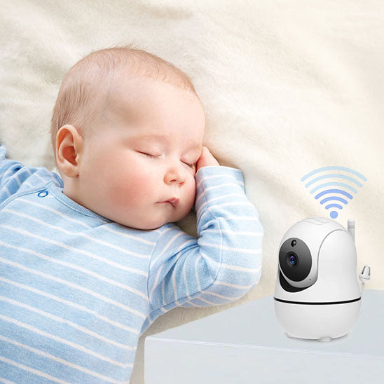 babyphone babymoov deux caméras européen enfant dort