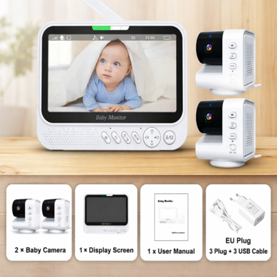 babyphone bidirectionnel deux caméras