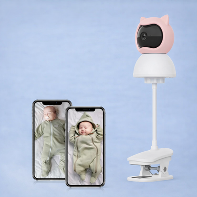 babyphone camera rotation 360 rose