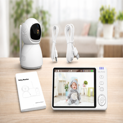 babyphone moniteur avec 2 cables USB