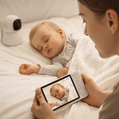 babyphone moniteur bébé endormi