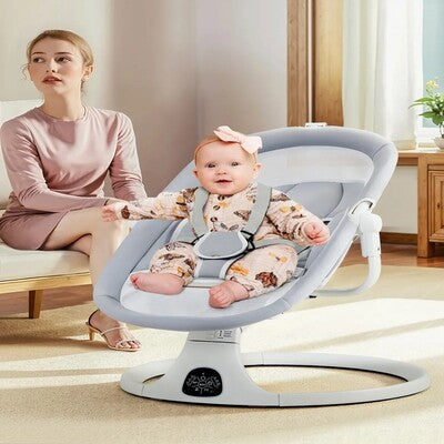 balancelle bebe 2 en 1 electric cradle maman et bébé