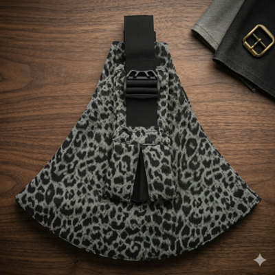 bebe porte en echarpe sécuritaire olive portable