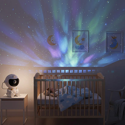 bebe projection plafond astronaute bébé endormir