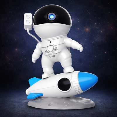 bebe projection plafond astronaute de fusée