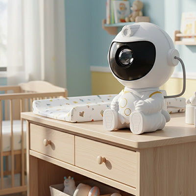 bebe projection plafond astronaute