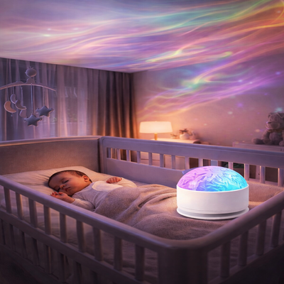 bebe projection plafond aurore enfant couché