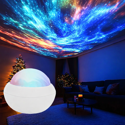 bebe projection plafond veilleuse noël blanc