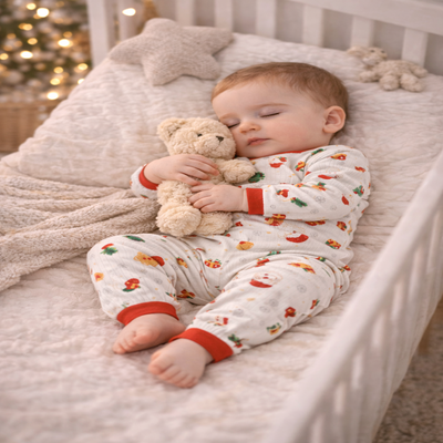bebe pyjamas doux noël enfant dormir