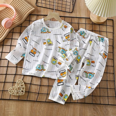 bebe pyjamas ensemble camion confortable