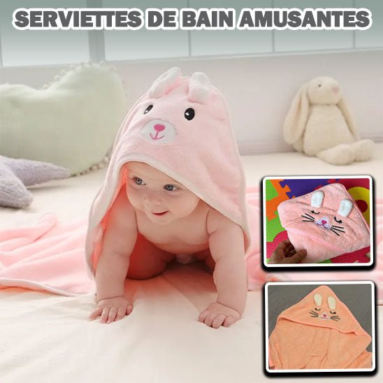 Cape de bain bébé - BABYSTORE - BKAM