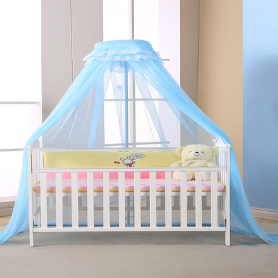 ciel de lit bebe doux rêves bleu sans support confortable