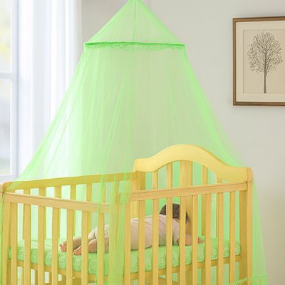 ciel de lit bebe feerique vert confortable
