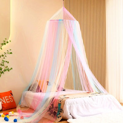 ciel de lit fille royaume enchanté moustiquaire