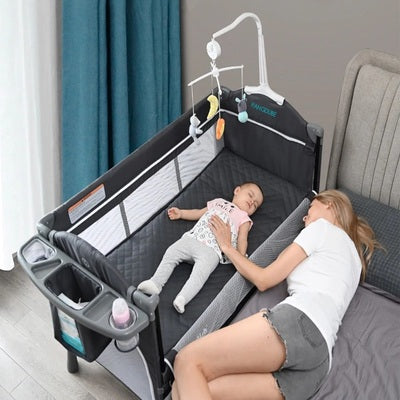 cododo bebe confort multifonction gris maman couchée avec bebe