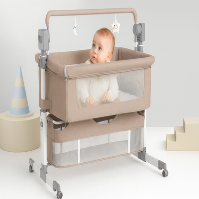 cododo beige portable bébé assis