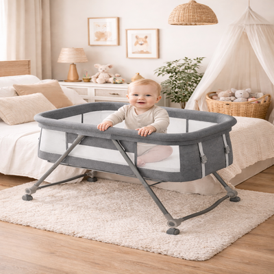 cododo gris pliable gris bébé assis