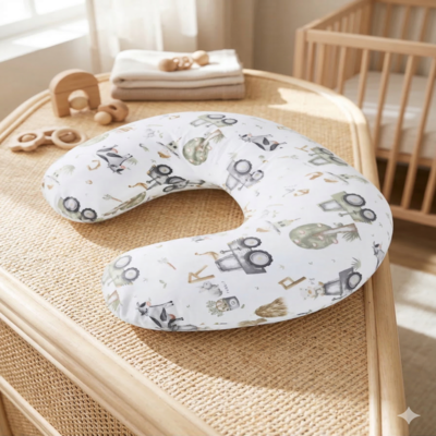 coussin d'allaitement doux ferme d'ete